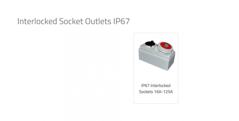 Interlinked Power Sockets Interlocked Sockets - JSM ELECTRICAL